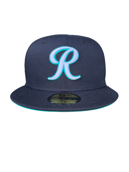 Tacoma Rainiers New Era 59Fifty Navy Teal Cap