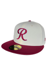 Tacoma Rainiers New Era 59Fifty Crimson Gray R Cap