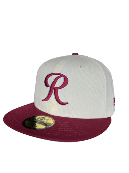 Tacoma Rainiers New Era 59Fifty Crimson Gray R Cap