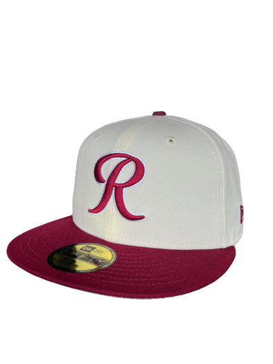 Tacoma Rainiers New Era 59Fifty Crimson Gray R Cap