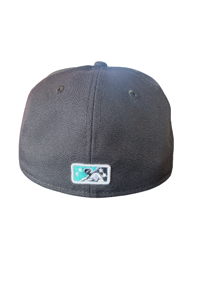 Tacoma Rainiers New Era 59Fifty Navy Teal Classic Mountain Cap