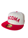 Tacoma Rainiers New Era 59Fifty Chrome Tacoma Sam Cap