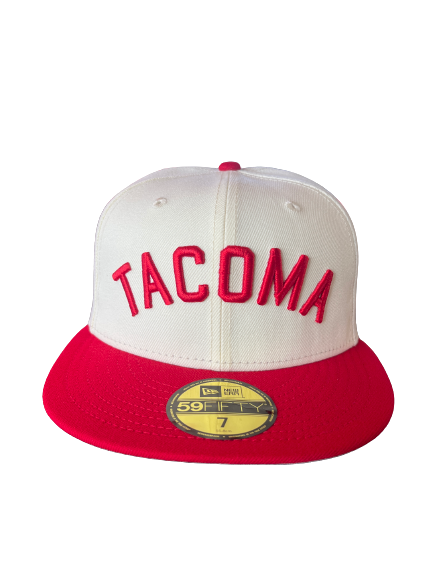 Tacoma Rainiers New Era 59Fifty Chrome Tacoma Sam Cap