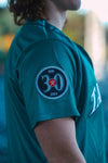 Tacoma Rainiers Authentic Throwback Teal Tacoma Jersey