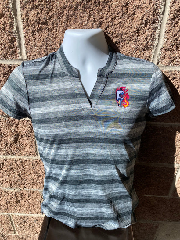 Women's Columbia Stripe Polo