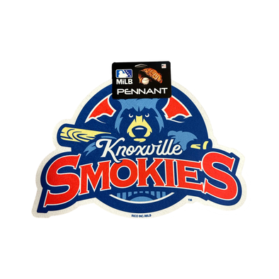 Smokies Primary Logo Shape Cut Pennant