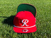 Tacoma Rainiers New Era Red Golfer Snapback