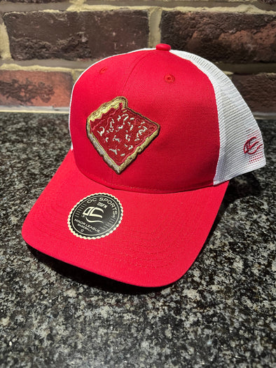 Lehigh Valley IronPigs Tomato Pie AdjustableTrucker