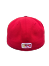 Tacoma Rainiers New Era 59Fifty Red Gold R Cap