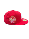 Tacoma Rainiers New Era 59Fifty Red Gold R Cap