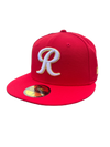 Tacoma Rainiers New Era 59Fifty Red Gold R Cap