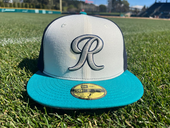 Tacoma Rainiers New Era 59Fifty Chrome Northwest Green Cap