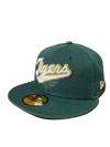 Tacoma Rainiers New Era 59Fifty Green Tacoma Tigers Script Cap