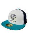 Tacoma Rainiers New Era 59Fifty Chrome Northwest Green Cap