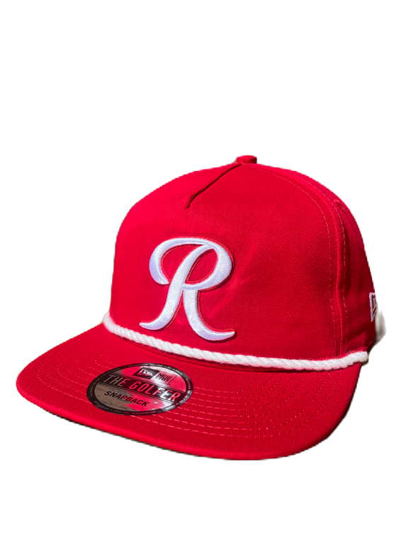 Tacoma Rainiers New Era Red Golfer Snapback