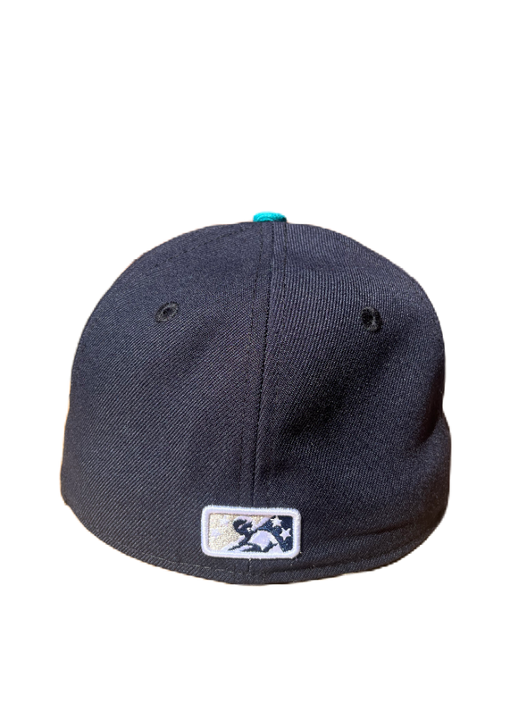 Tacoma Rainiers New Era 59Fifty Chrome Northwest Green Cap