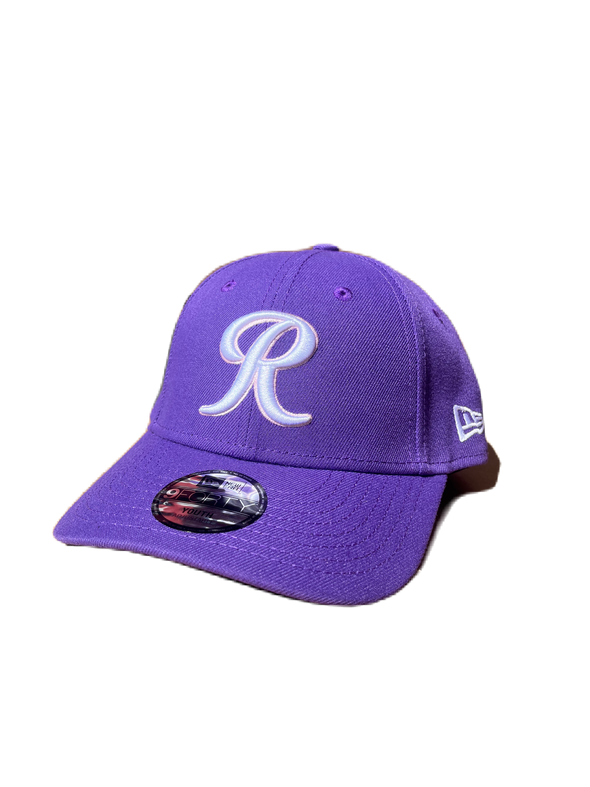 Tacoma Rainiers New Era Kids 9Forty Purple R Cap