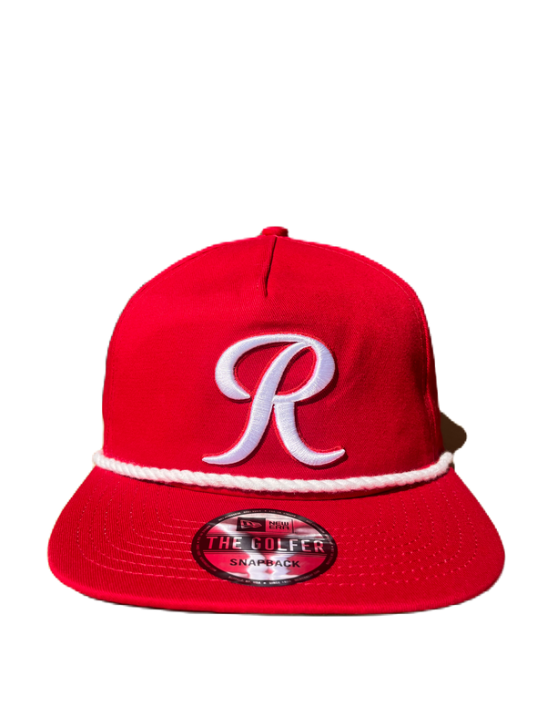 Tacoma Rainiers New Era Red Golfer Snapback