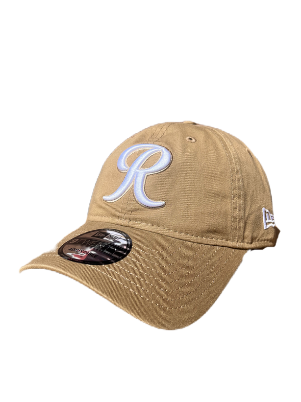 Tacoma Rainiers New Era 9Twenty Khaki White R Cap