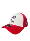 Tacoma Rainiers New Era 39Thirty Red Cream Slammin' Sam Cap