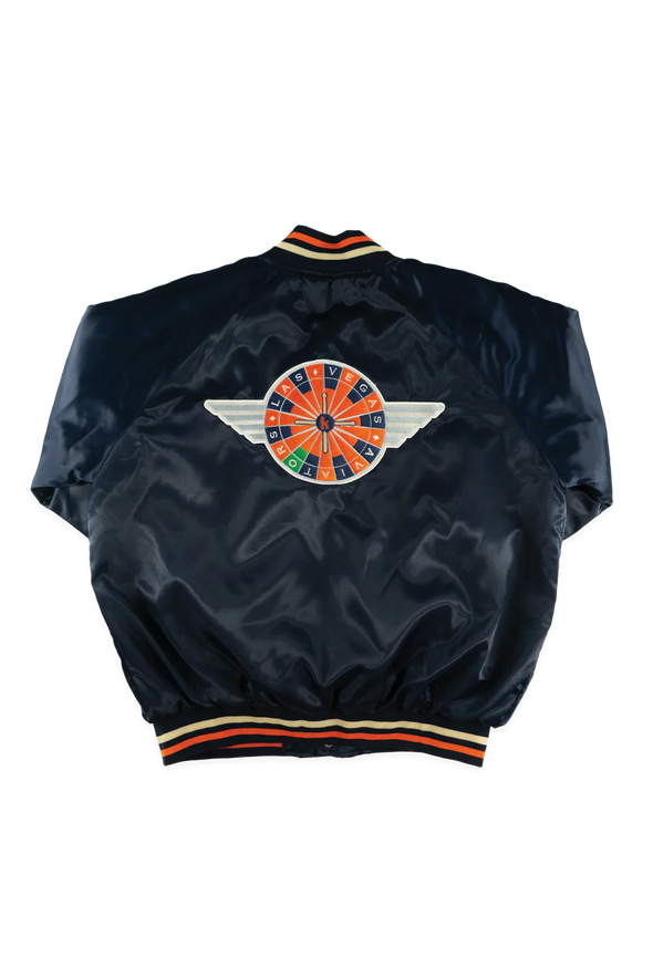 Official League The Killers x Aviators Navy Satin Jacket