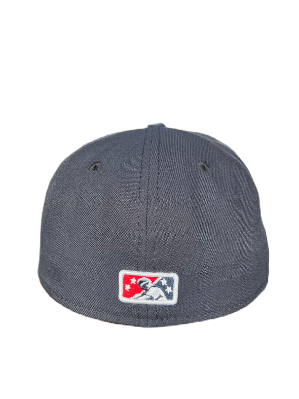 Tacoma Rainiers New Era 59Fifty Navy Circle Patch Cap