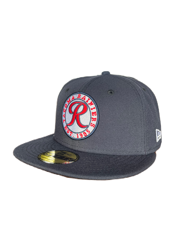 Tacoma Rainiers New Era 59Fifty Navy Circle Patch Cap