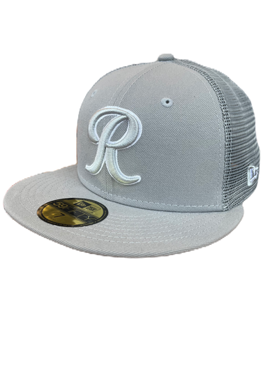 Tacoma Rainiers New Era 59Fifty Gray Mesh Fitted