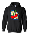 Wisconsin Supper Clubbers Jet Black State Hoodie