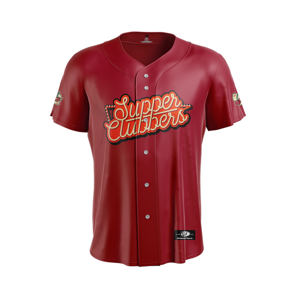 Wisconsin Supper Clubbers Maroon Replica Jersey