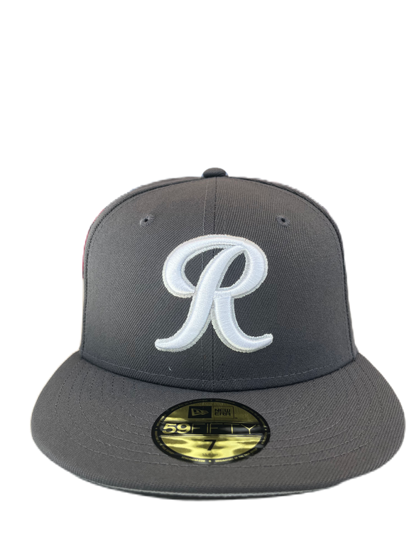 Tacoma Rainiers New Era 59Fifty Graphite White R Cap