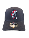 Tacoma Rainiers New Era 9Forty A-Frame Trucker Navy Slammin' Sam Adjustable Cap