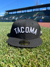 Tacoma Rainiers New Era 59Fifty Black Tacoma Cap