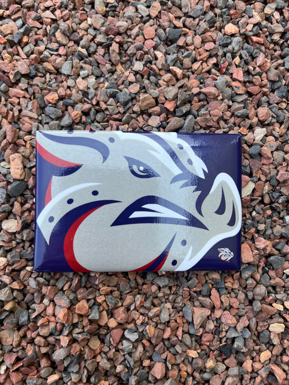 Lehigh Valley IronPigs Close Up Magnet