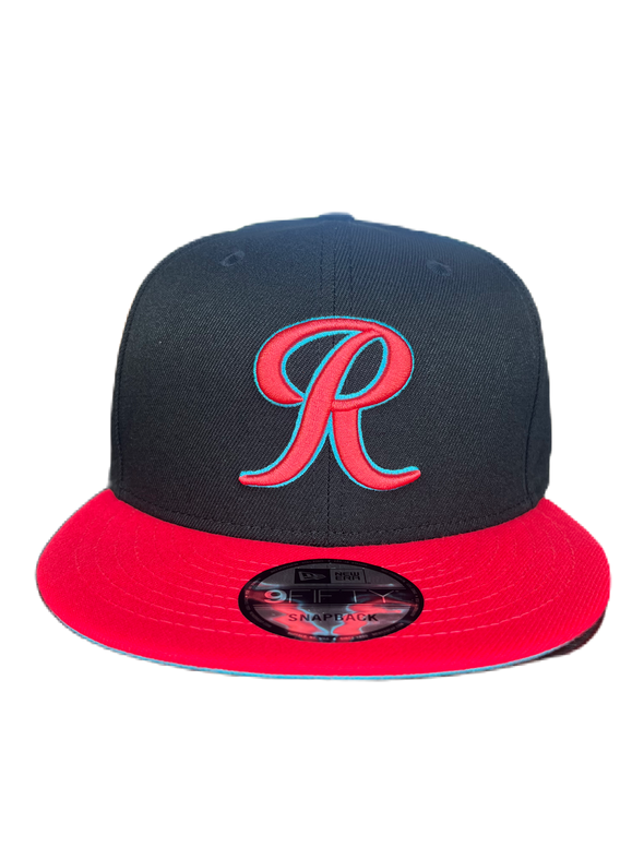 Tacoma Rainiers New Era 9Fifty Black Lava R Snapback