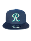 Tacoma Rainiers New Era 9Fifty Navy Silver R Snapback