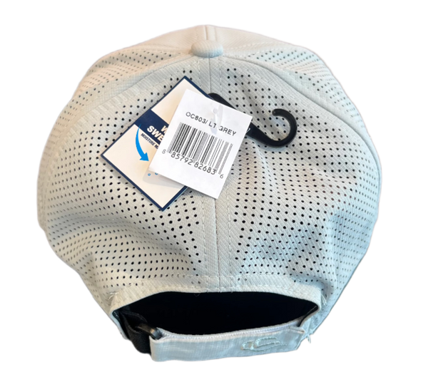 Light Grey Peach Head Velcro Hat