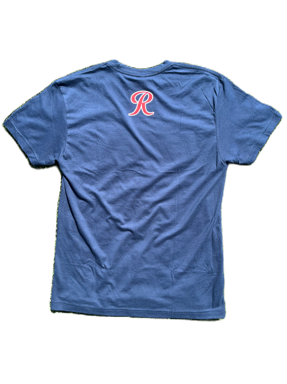 Tacoma Rainiers Baseballism Navy Fence Tee