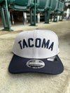 Tacoma Rainiers New Era 9Seventy Gray Navy Tacoma Stretch Snap