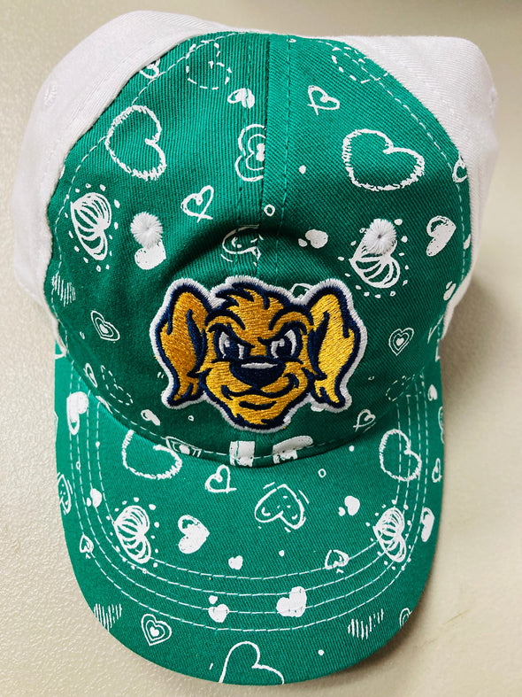 Charleston RiverDogs OC Sports Heart Toddler Adjustable Cap