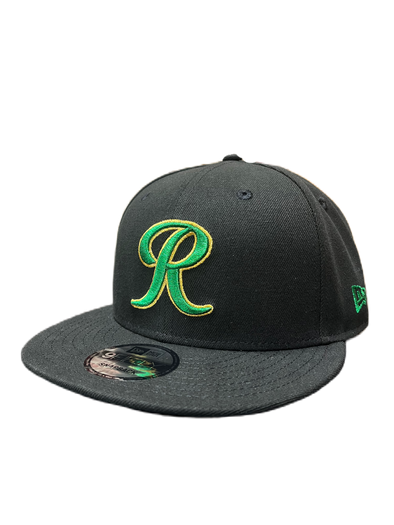 Tacoma Rainiers New Era 9Fifty Black Green Snapback