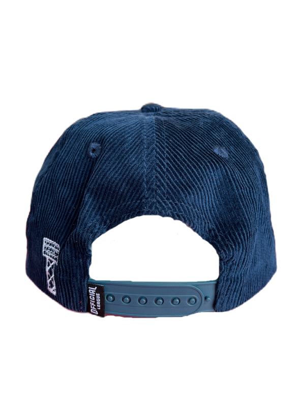 Tacoma Rainiers Official League Cord Navy White R Cap