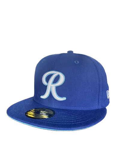 Tacoma Rainiers New Era 59Fifty Royal Sky Blue R Cap