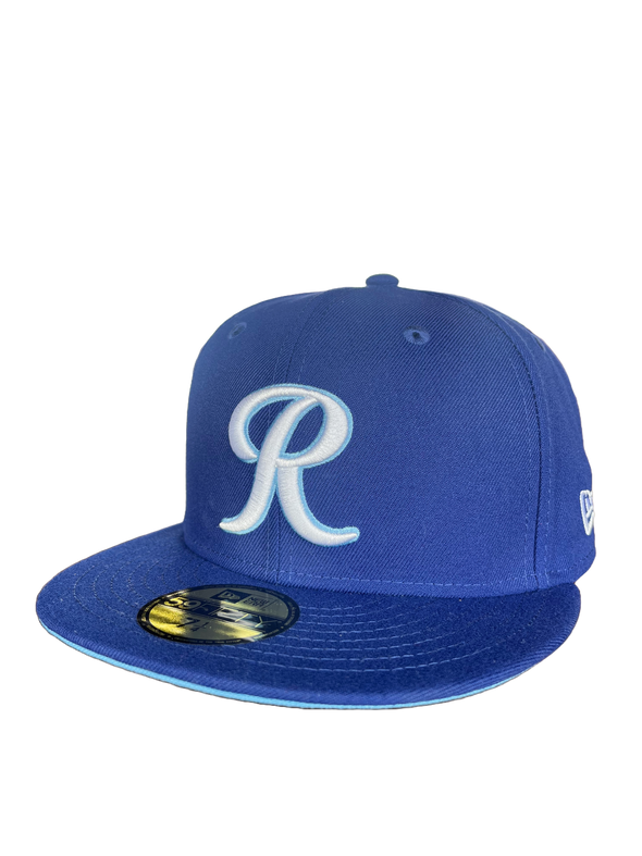 Tacoma Rainiers New Era 59Fifty Royal Sky Blue R Cap
