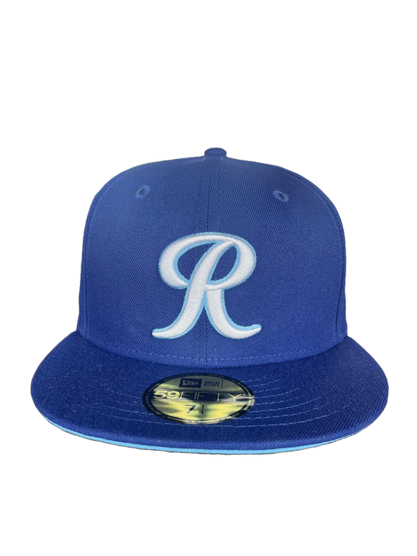 Tacoma Rainiers New Era 59Fifty Royal Sky Blue R Cap
