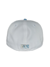 Tacoma Rainiers New Era 59Fifty White Sky Blue R Cap