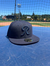 Tacoma Rainiers New Era 59Fifty Navy Tonal R Cap