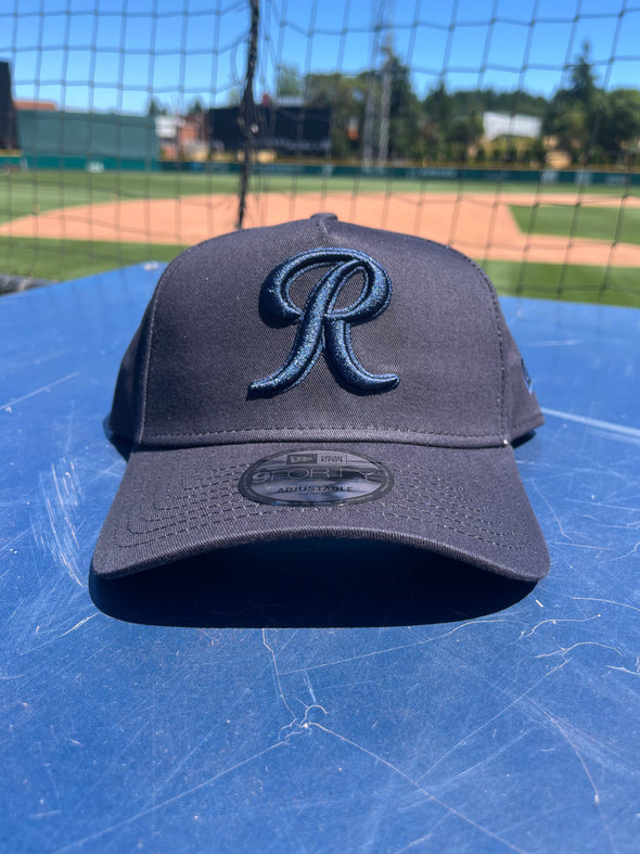 Tacoma Rainiers New Era 9Forty A-Frame Navy Tonal Cap