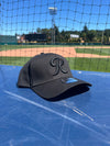 Tacoma Rainiers New Era 9Forty A-Frame Black Tonal Cap