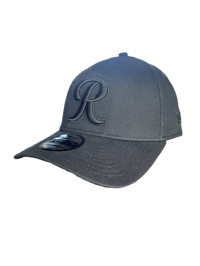 Tacoma Rainiers New Era 9Forty A-Frame Black Tonal Cap